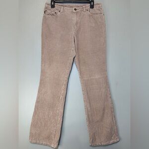 Ralph Lauren Tan Boot Cut Pants